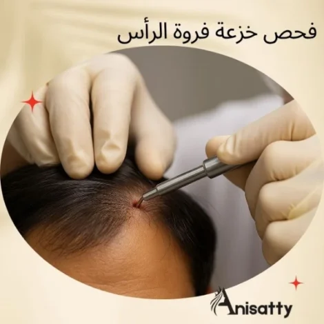 كل ما تحتاج معرفته عن فحوصات تساقط الشعر 4 فحص خزعة فروة الرأس